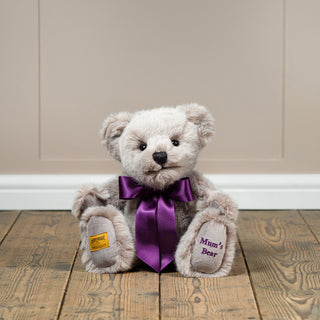 Bertie Bear Silver Personalised