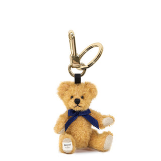 Teddy Bear Key Charm - Gold