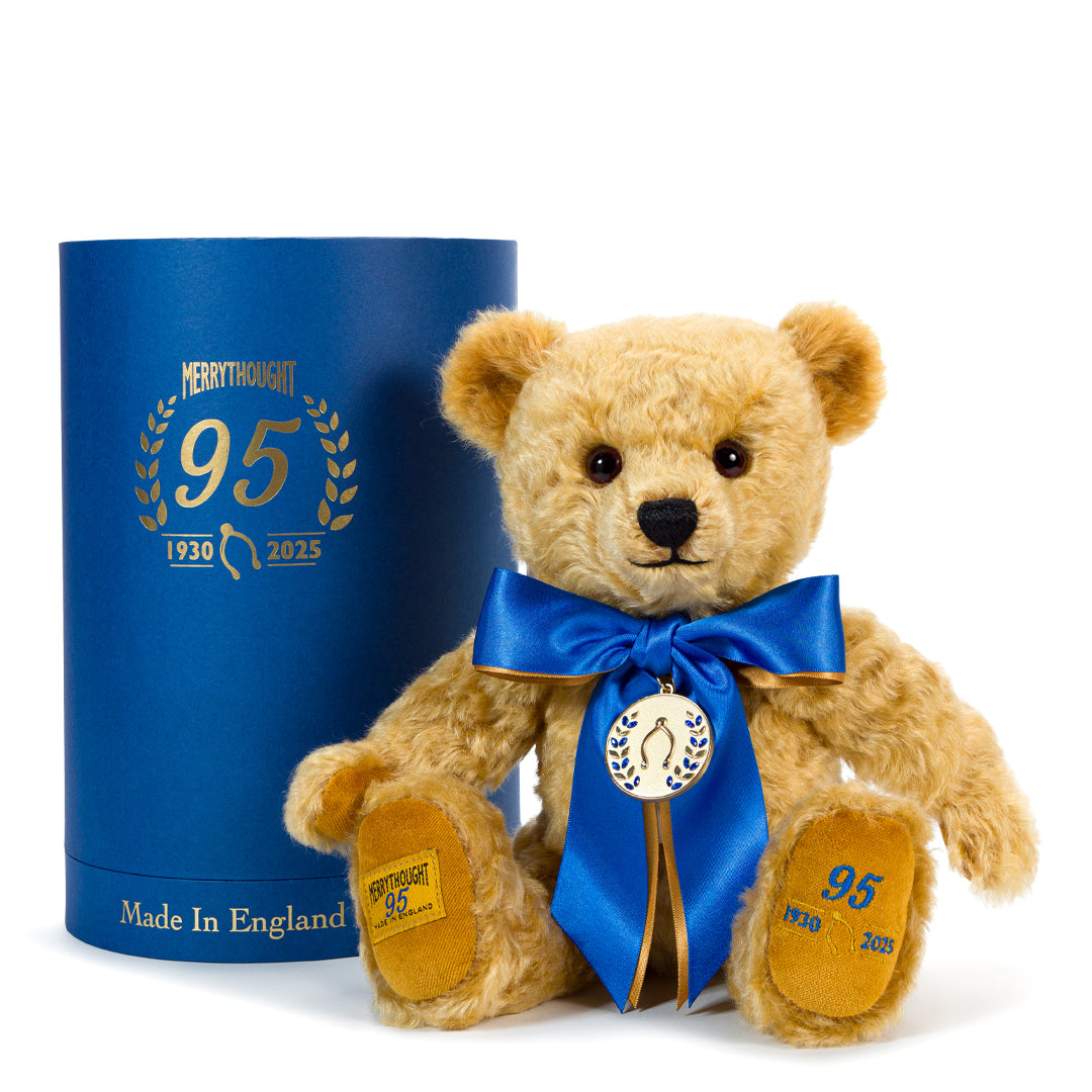 Merrythought's 95th Anniversary Teddy Bear Official Merrythought